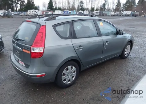 2010 Hyundai Elantra Touring Gls from USA, damaged, VIN KMHDC8AE3AU072933